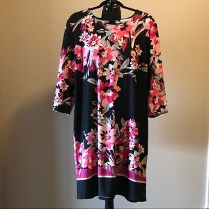 NWOT XXL Floral Shift Dress BC
